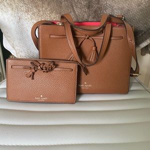 Kate Spade Purse with matching wristlet
